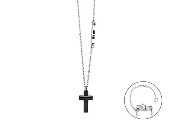 Collana 4US: Cesare Paciotti in Acciaio 4UCL8062 - 4UCL8062